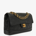Chanel Classic Single Flap Bag Black Quilted Lambskin With 24K Gold-Plated Hardware
