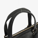 Gucci Black Pebbled Leather Soho Tassel Top Handle Bag