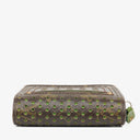 Louis Vuitton Monogram Canvas Perforated Green Compact Zip Wallet&nbsp;