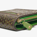 Louis Vuitton Monogram Canvas Perforated Green Compact Zip Wallet&nbsp;