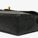 Chanel Classic Single Flap Bag Black Quilted Lambskin With 24K Gold-Plated Hardware