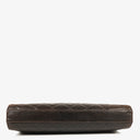 Chanel CC Maxi Logo Dark Brown Briefcase