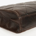 Chanel CC Maxi Logo Dark Brown Briefcase