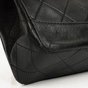 Chanel Classic Single Flap Bag Black Quilted Lambskin With 24K Gold-Plated Hardware