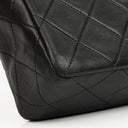 Chanel Classic Single Flap Bag Black Quilted Lambskin With 24K Gold-Plated Hardware