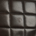 Chanel CC Maxi Logo Dark Brown Briefcase