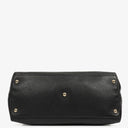 Gucci Black Pebbled Leather Soho Tassel Top Handle Bag