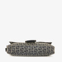 Fendi FF Navy Zucchino Baguette