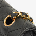 Chanel Classic Single Flap Bag Black Quilted Lambskin With 24K Gold-Plated Hardware