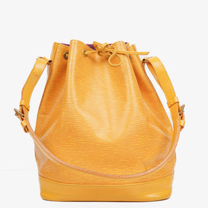 Louis Vuitton Noe Grande GM Yellow Epi Leather Shoulder Bag