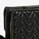 Miu Miu Matelassé Nappa Impunture Nero Wallet