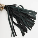 Gucci Black Pebbled Leather Soho Tassel Top Handle Bag