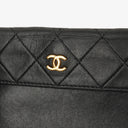 Chanel Classic Single Flap Bag Black Quilted Lambskin With 24K Gold-Plated Hardware