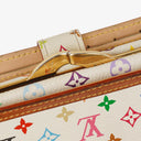 Louis Vuitton White Monogram Multicolor French Purse Wallet