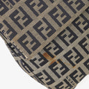 Fendi FF Navy Zucchino Baguette