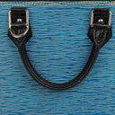 Louis Vuitton Alma PM Blue Denim EPI Leather Handbag