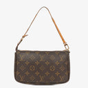 Louis Vuitton Pochette Accessoires Monogram Canvas Clutch Handbag