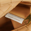 Bottega Veneta Mini Jodie Beige Leather Bag