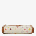 Louis Vuitton White Monogram Multicolor French Purse Wallet