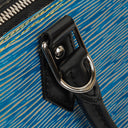 Louis Vuitton Alma PM Blue Denim EPI Leather Handbag
