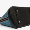 Louis Vuitton Alma PM Blue Denim EPI Leather Handbag