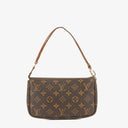 Louis Vuitton Pochette Accessoires Monogram Canvas Clutch Handbag