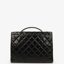 Chanel Cartella con Logo Maxi CC Nera