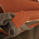 Chloe Brown Marcie Leather Top Handle Shoulder Bag