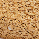 Prada Convertible Open Woven Raffia Tote Bag