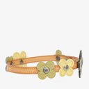 Louis Vuitton Monogram Vernis Lexington Fleurs Wrap Bracelet