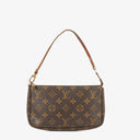 Louis Vuitton Pochette Accessoires Monogram Canvas Clutch Handbag