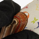 Louis Vuitton White Monogram Multicolor French Purse Wallet