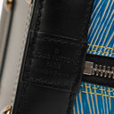 Louis Vuitton Alma PM Blue Denim EPI Leather Handbag