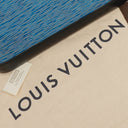 Louis Vuitton Alma PM Blue Denim EPI Leather Handbag
