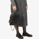 Gucci Soho Chain Black Pebbled Calfskin Backpack