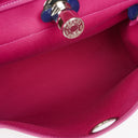 Hermes Herbag Zip 31 PM Sapphire Blue Hunter Cowhide Magnolia Canvas With Palladium Hardware