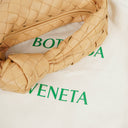 Bottega Veneta Mini Jodie Beige Leather Bag