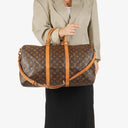 Louis Vuitton Keepall 50 Monogram Canvas Travel Bag