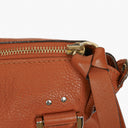 Chloe Brown Marcie Leather Top Handle Shoulder Bag
