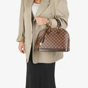 Louis Vuitton Alma PM Damier Ebene Canvas Handbag