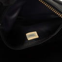 Chanel Vintage CC Black Quilted Lambskin Medium Camera Tassel Shoulder Bag