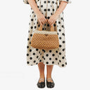 Prada Convertible Open Woven Raffia Tote Bag