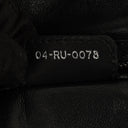 Christian Dior Black Leather Soft Shopping Tote
