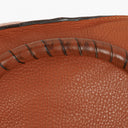 Chloe Brown Marcie Leather Top Handle Shoulder Bag