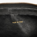 Chanel Vintage CC Black Quilted Lambskin Medium Camera Tassel Shoulder Bag