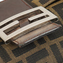 Fendi Zucca Baguette Shoulder Bag