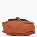 Chloe Brown Marcie Leather Top Handle Shoulder Bag