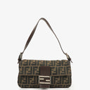Fendi Zucca Baguette Shoulder Bag