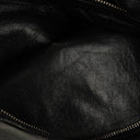 Christian Dior Black Leather Soft Shopping Tote