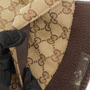 Gucci GG Beige/Brown Monogram Canvas Belt Bag